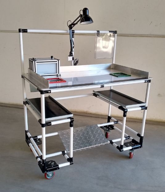 estrutura tubular lean 